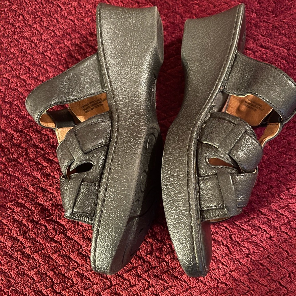 ☑️Børn Leather Sandals - Size 11- 43 EU - Picture 3 of 10